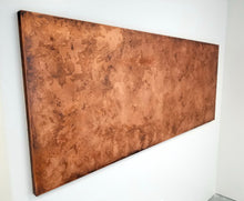 Load image into Gallery viewer, Smoothed Aged Copper Headboard