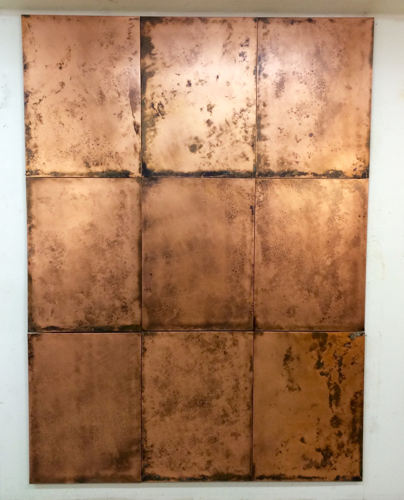 copper wall cladding
