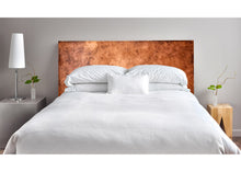 Load image into Gallery viewer, Smoothed Aged Copper Headboard