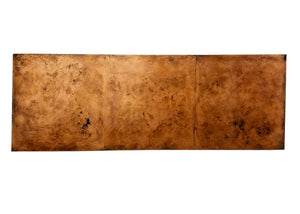Aged Copper Panel Headboard