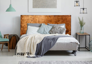 Aged Copper Panel Headboard